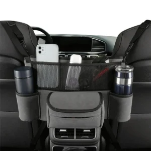 Organiseur de siège voiture multifonction – Rangement malin pour trajets organisés