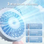 Ventilateur Brumisateur Rose – Fraîcheur & Douceur à Emporter Partout ! – Image 2