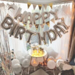 Ballons lettres anniversaire "HAPPY BIRTHDAY" 🎈 – Décoration fête au Maroc – Noir, Rouge, Argenté ou Multicolore – Image 2