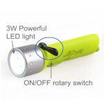 Lampe Torche de Plongée – 3W LED Étanche – Image 6