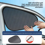 Lot de 4 Pare-Soleil Voiture Électrostatiques – Protection solaire instantanée – Image 3