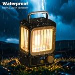 Lampe de Camping LED Rechargeable – 3 Modes d’Éclairage – Portable & Autonome – Image 2