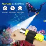 Lampe Torche de Plongée Premium CREE T6 – 3 Modes – Ultra Puissante & Étanche – Image 2