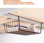 Panier de Rangement Suspendu en Métal – Gagnez de l’Espace Facilement - 40.5 x 24 x 13.5 cm – Image 6