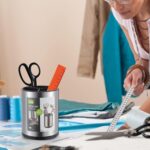 Organisateur rotatif en inox – Support ustensiles et accessoires – Image 4