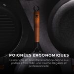 Wok céramique MasterPRO Odin Professionnel - 24 cm – Revêtement CERA+ sans PFAS – Image 5