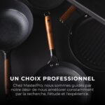 Wok céramique MasterPRO Odin Professionnel - 24 cm – Revêtement CERA+ sans PFAS – Image 6