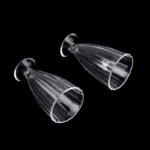 Pack de 6 verres à pied en cristal 50 ml – Élégants et transparents – Image 3