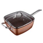 Casserole Carrée Multifonction Cuivrée – 5 en 1 | San Ignacio Optimum – 4.3L – Image 3