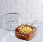 Casserole Carrée Multifonction Cuivrée – 5 en 1 | San Ignacio Optimum – 4.3L – Image 5