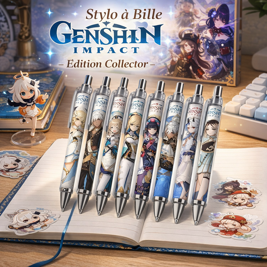 stylo à bille genshin impact – Édition collector