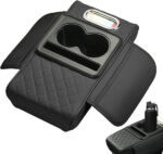 couvre accoudoir voiture avec porte gobelets – confort & rangement Élégant