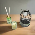 Coffret Parfum d’Ambiance en Forme de Cage – Diffuseur + Bougie | Décoration & Parfum d’Intérieur – Image 3