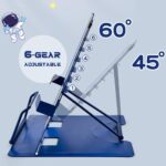 Support Livre Réglable Enfant – Design Astronaute | 6 Positions d’Inclinaison | Antidérapant & Repliable – Image 5