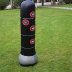 Sac de Frappe Gonflable sur Pied 160cm – Entraînement Boxe & Cardio à Domicile – Image 4