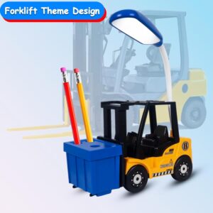 Lampe de Bureau LED Créative en Forme de Chariot Élévateur