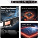 Lunettes Bluetooth avec Écouteurs Intégrés – Modèle F-06 | Lunettes de Soleil Connectées Multifonctions – Image 2