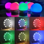 Guirlande Lumineuse LED pour Miroir – Effet Hollywood | RGB Multicolore & Fixation Facile – Image 2