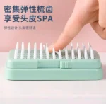 Brosse Masseur Cuir Chevelu Rétractable – Silicone Doux, Nettoyage & Détente – Image 4