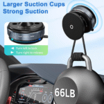 support téléphone magnétique rotatif 360° – multi usage & ultra pratique