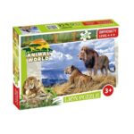 Puzzle Lion 120 pièces – Animal World – Dès 3 ans