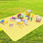 Tapis de Pique-Nique Pliable – Imperméable & Compact, Plusieurs Coloris – 200×150 cm ou 150×100 cm – Image 2