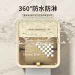 Boîte à Mouchoirs Murale Étanche 360° – Design Élégant & Pratique – Image 6