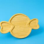 Plateau de Service Bambou – Design Original, 3 Compartiments Apéritifs – Image 2