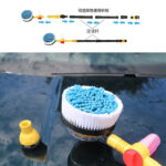 Brosse Rotative de Lavage pour Voiture – Kit Complet Multifonction avec Pulvérisateur de Mousse Intégré – Image 5