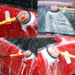 Brosse Rotative de Lavage pour Voiture – Kit Complet Multifonction avec Pulvérisateur de Mousse Intégré – Image 2