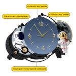 Horloge Murale Astronaute Design – Thème Spatial, Décoration Moderne & Silencieuse – Image 4