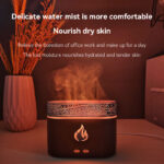 Diffuseur d'Arômes Flamme – Effet LED Multicolore, Humidificateur Ultrasonique Silencieux – Image 3