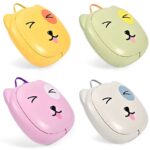 Pot d'Apprentissage Pliable – Ultra-Compact, Stable & Hygiénique - Design Chiot - Rose – Image 4