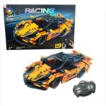 Voiture de Course Télécommandée à Construire – 366 Pièces Racing Jiolie Blocks