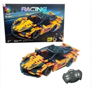Voiture de Course Télécommandée à Construire – 366 Pièces Racing Jiolie Blocks