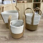 Paniers de Rangement Tressés – Élégance Naturelle & Rangement Organisé – Image 2