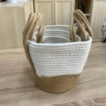 Paniers de Rangement Tressés – Élégance Naturelle & Rangement Organisé – Image 3