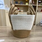 Paniers de Rangement Tressés – Élégance Naturelle & Rangement Organisé – Image 4