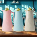 Carafe Isotherme Élégante – Design Pastel & Finition Dorée