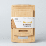 Set 3 planches à découper en bambou – Qualité premium – Antibactérien & écologique – Image 2