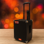Enceinte Portable avec Micro Sans Fil – Trolley Bluetooth Rechargeable - 50cm x 30cm x 25cm – Image 2