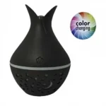 Diffuseur d'Huiles Essentielles & Humidificateur – Veilleuse LED Ciel Étoilé, Effet Bois – Image 7