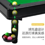 Mini Table de Billard pour Enfants – Jeu de Snooker Portable avec Accessoires Complets – Image 5