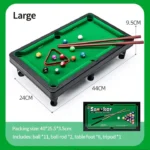 Mini Table de Billard pour Enfants – Jeu de Snooker Portable avec Accessoires Complets – Image 6