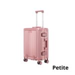 Valise de Voyage Rigide – Haute Résistance, Sécurité Avancée & Roues 360° (20" ou 24") | Rose – Image 2