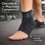 genouillère de compression avec stabilisateur rotulien | no8717