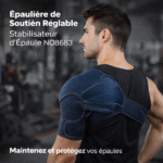 Épaulière de soutien réglable | stabilisateur d'Épaule no8683