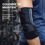 coudière de maintien haute qualité – compression et soutien articulaire – no8777