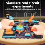 Kit Électronique STEM pour Enfants – Jeu d’Initiation aux Circuits Électriques | Science Education 6+ – Image 6