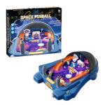 Jeu Space Pinball Galactic – Flipper Enfant Interactif | Jeu d’Adresse & Lumières | 46 cm